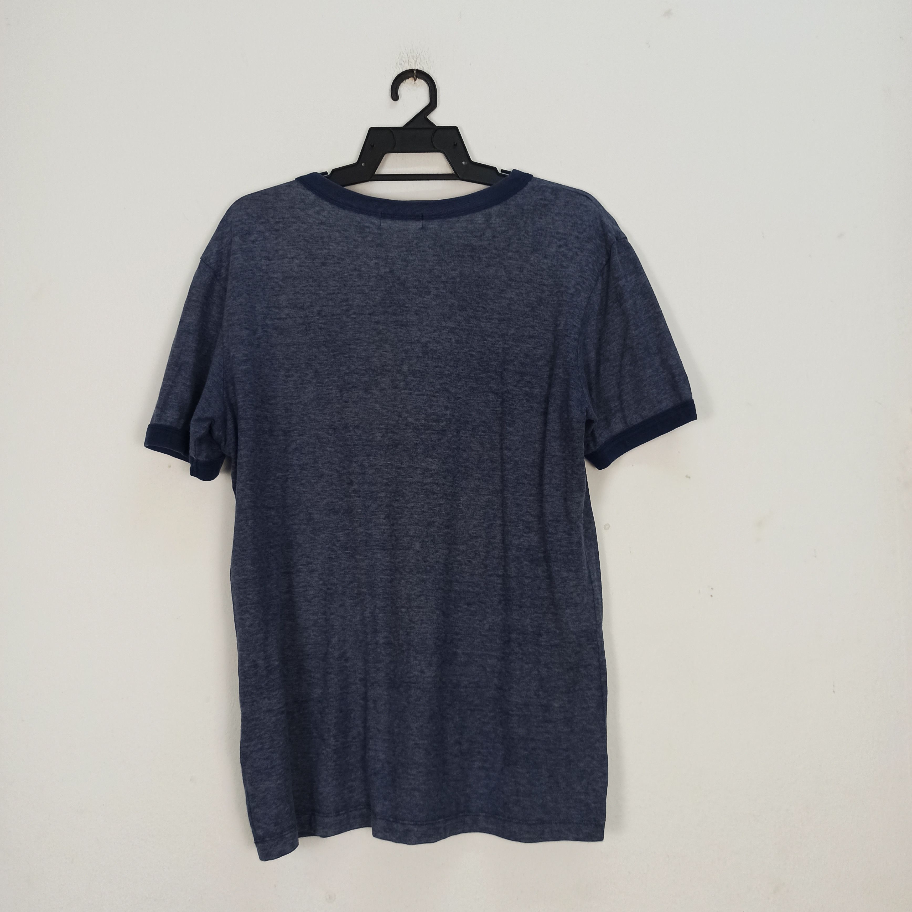 Burberry Burberry London Blue Label Canter Logo Ringer Tshirt Size US L / EU 52-54 / 3 - 3 Thumbnail
