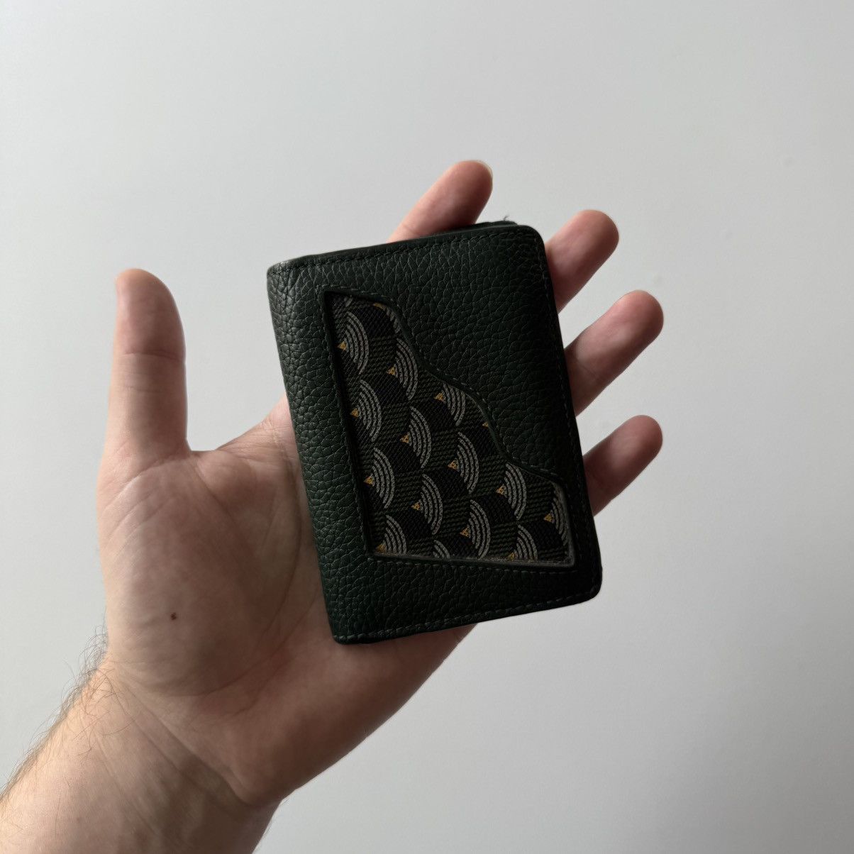 Faure Le Page Empire Green Mini Bifold Pistol Calibre Wallet Size ONE SIZE - 14 Thumbnail