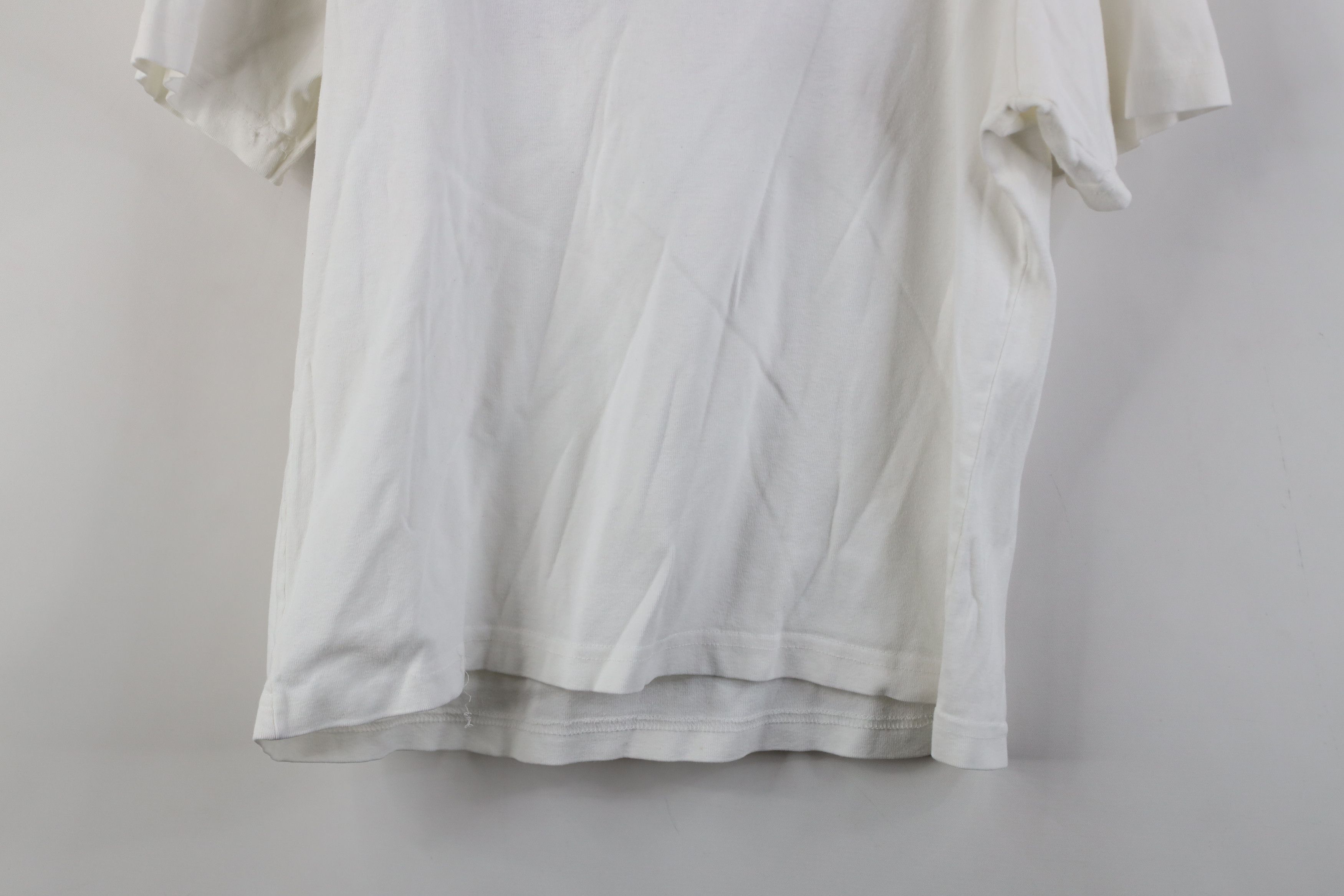 Vintage Vintage 90s Planet Hollywood Cropped Ribbed Knit T-Shirt USA Size US L / EU 52-54 / 3 - 14 Thumbnail