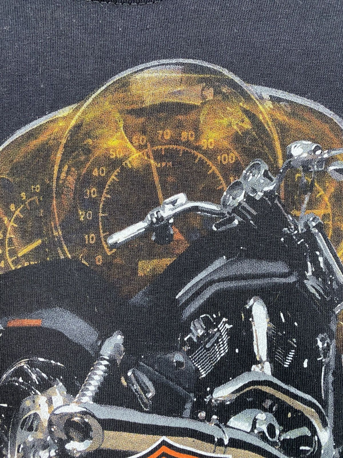 Hanes Harley Davidson rare T Shirt Oman Muscat Sultanate men Black Size US L / EU 52-54 / 3 - 10 Thumbnail
