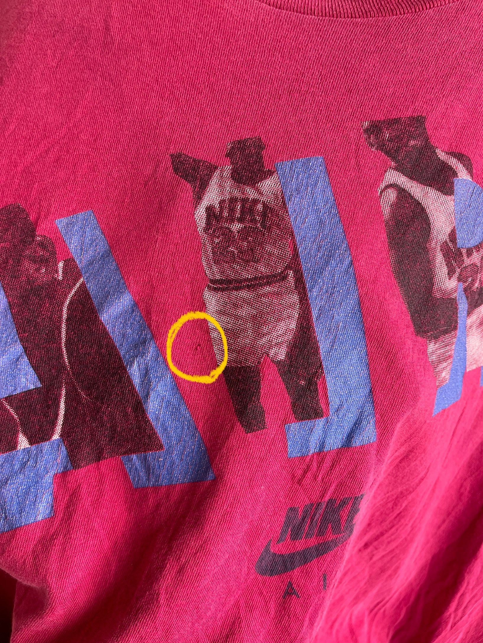 Just Don × Nike Vintage’90s🔥NIKE AIR SILVERTAB🔥Micheal Jodan SpellOut Tshirt Size US XL / EU 56 / 4 - 9 Thumbnail