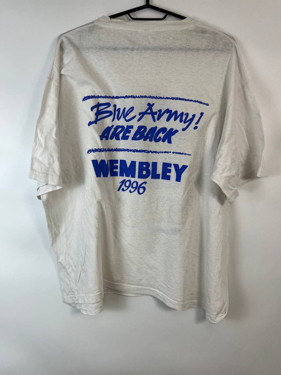 Gear for Sports LEICESTER CITY WEMBLEY 1996 SHIRT ARMY FOXES VINTAGE Size S Size US S / EU 44-46 / 1 - 5 Thumbnail