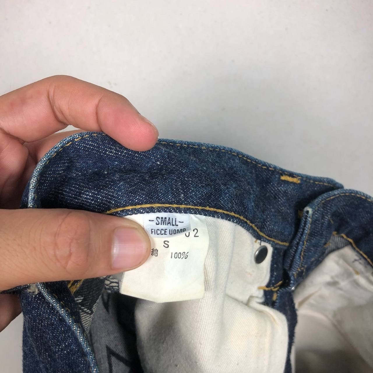 If Six Was Nine × Japanese Brand × Yoshiyuki Konishi Yoshiyuki Konishi Ficce Jeans Japan Designer Denim Overprint Size US 29 - 10 Thumbnail