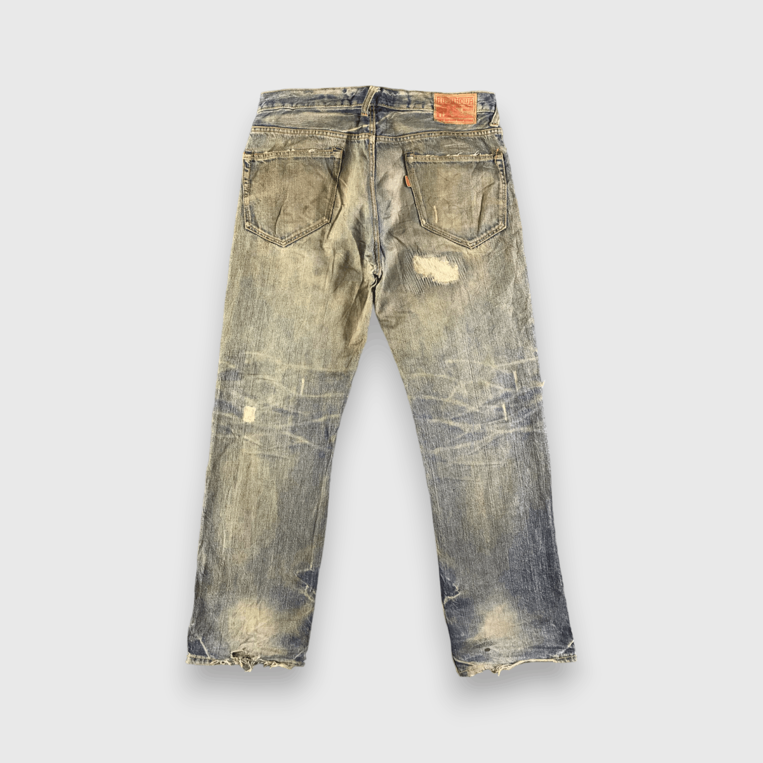 Japanese Brand Vintage Rush Hour Jeans-J4567 Size US 35 - 2 Thumbnail