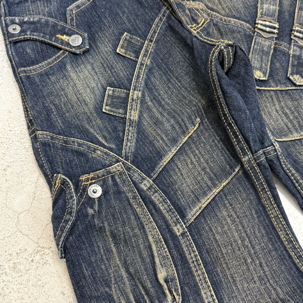 Japanese Brand Jeans De Art Utility Art Mudwash Heavy OZ Denim Pants Size US 30 / EU 46 - 9 Thumbnail