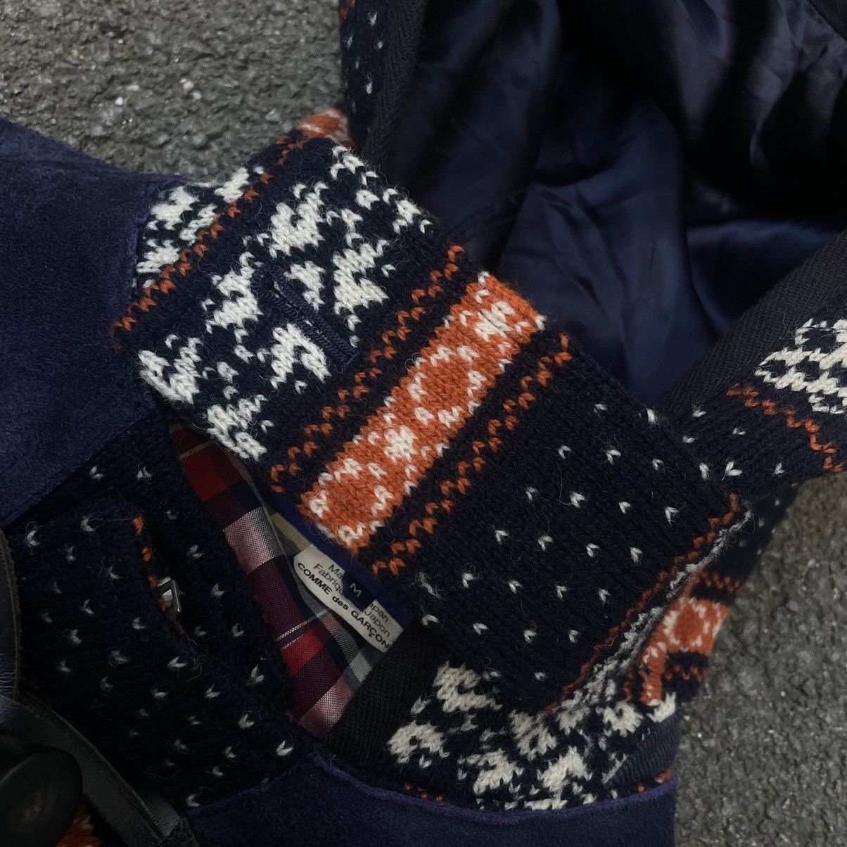 Comme des Garcons × Junya Watanabe Junya Watanabe AD2011 Nordic Print duffle coat Size US M / EU 48-50 / 2 - 9 Thumbnail