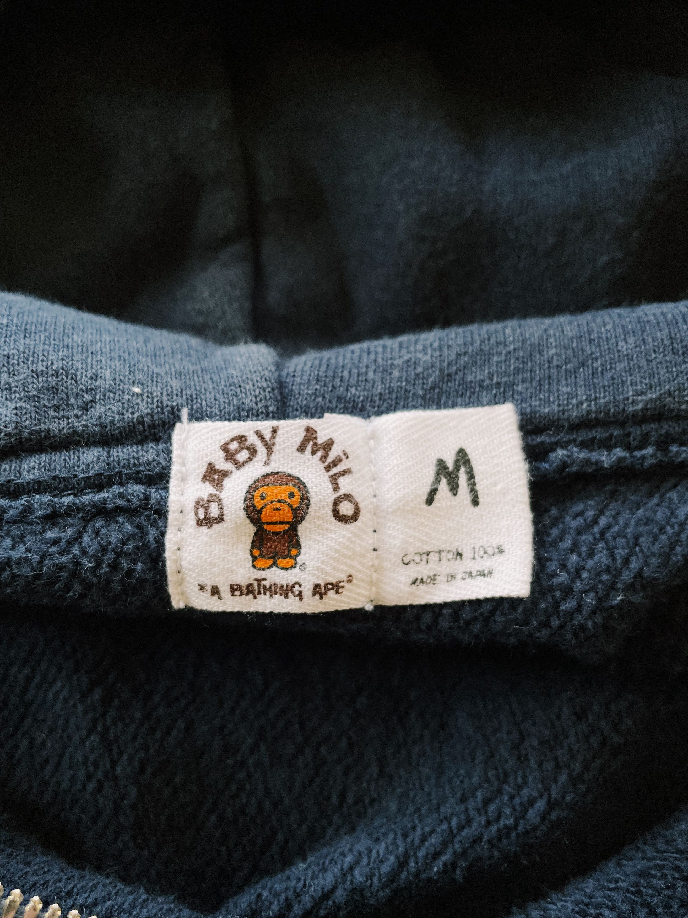 Bape × Kaws Vintage Bape Baby Milo x KAWS Ape Soldier Full zip Hoodie Size US M / EU 48-50 / 2 - 5 Thumbnail
