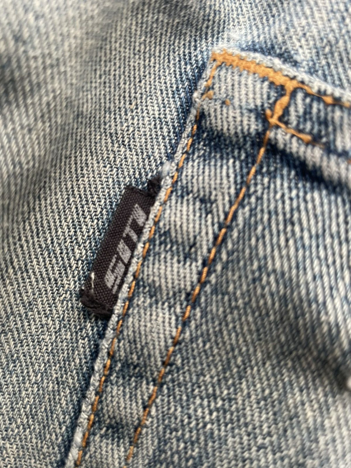 Japanese Brand Ult.Immersion Service Distresed Denim Size US 33 - 15 Thumbnail