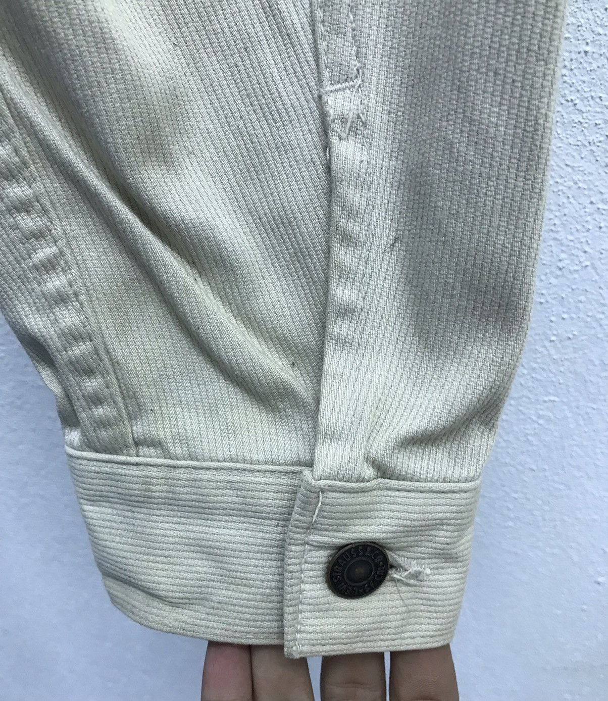 Levi's × Vintage Vintage White Levi’s Jackets Size US M / EU 48-50 / 2 - 9 Thumbnail