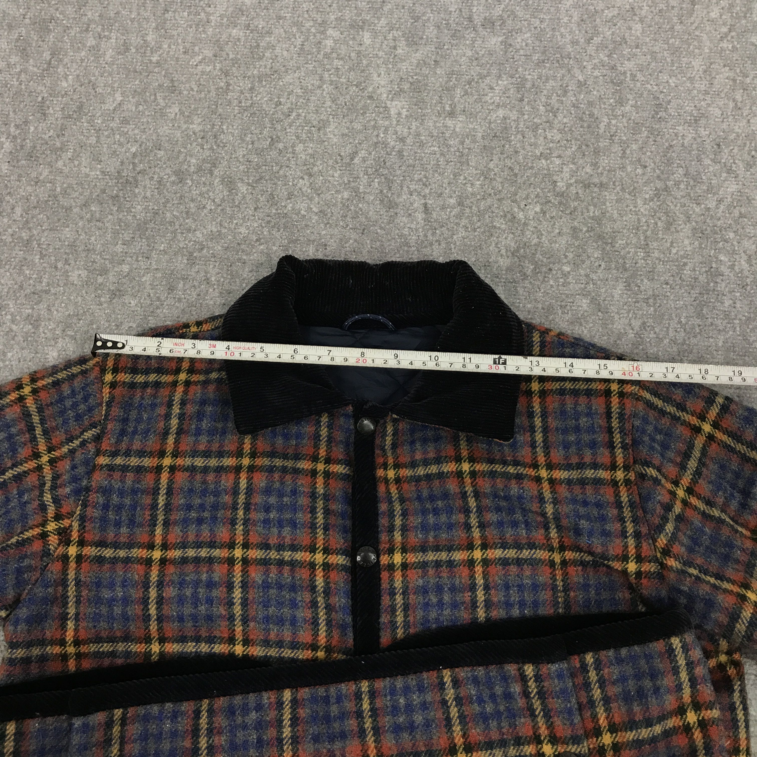 Aigle × Japanese Brand aigle Flannel Snap button wool jacket Size US S / EU 44-46 / 1 - 7 Thumbnail