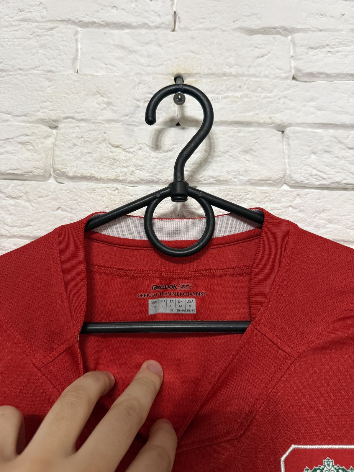 Reebok Vintage Reebok Liverpool 17 Gerrard Jersey 02/03 Jersey Sz M Size US M / EU 48-50 / 2 - 8 Thumbnail