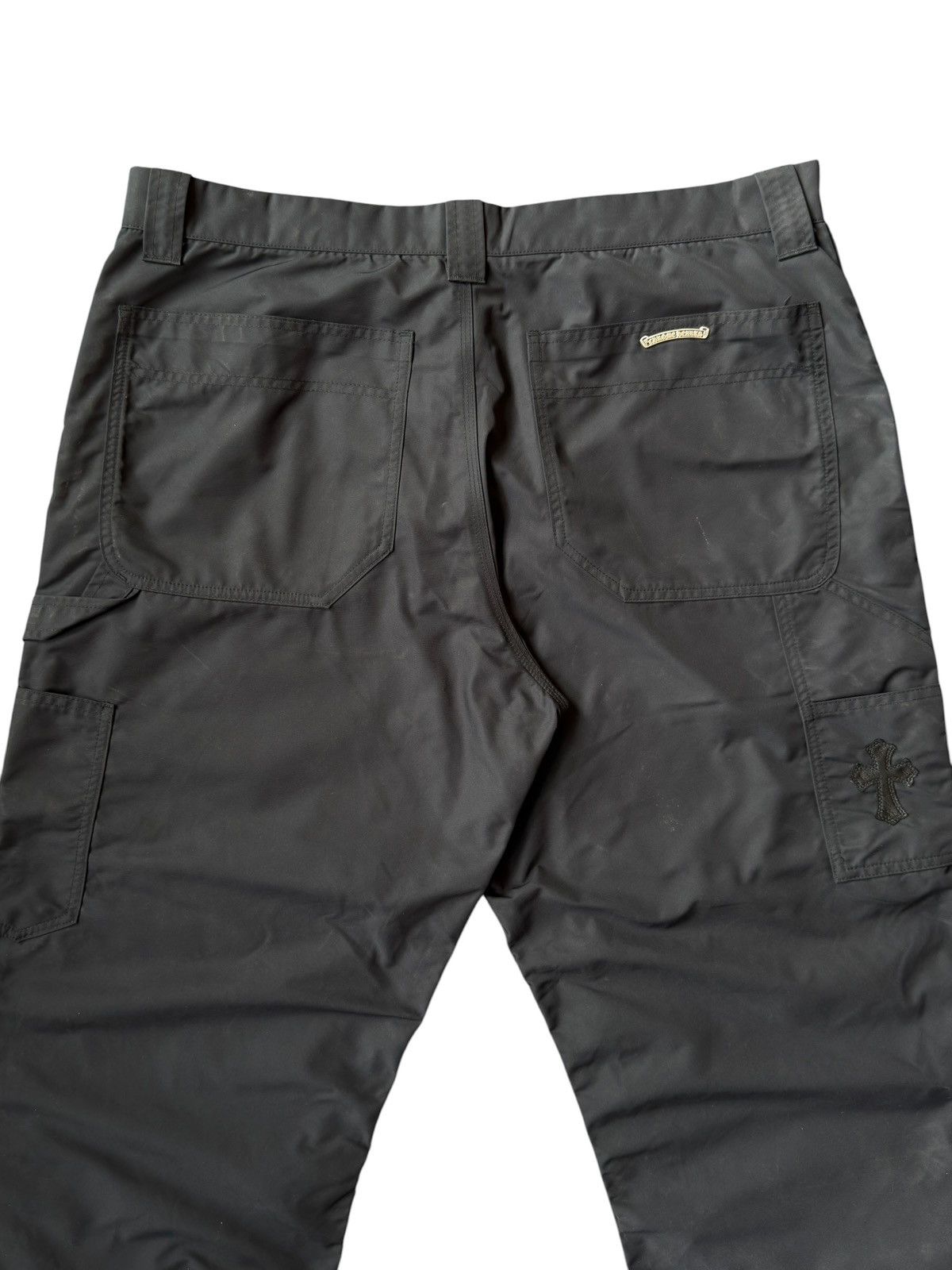 Chrome Hearts Chrome Hearts Nylon/Leather Double Knee Carpenter Pant Black Size US 36 / EU 52 - 6 Thumbnail