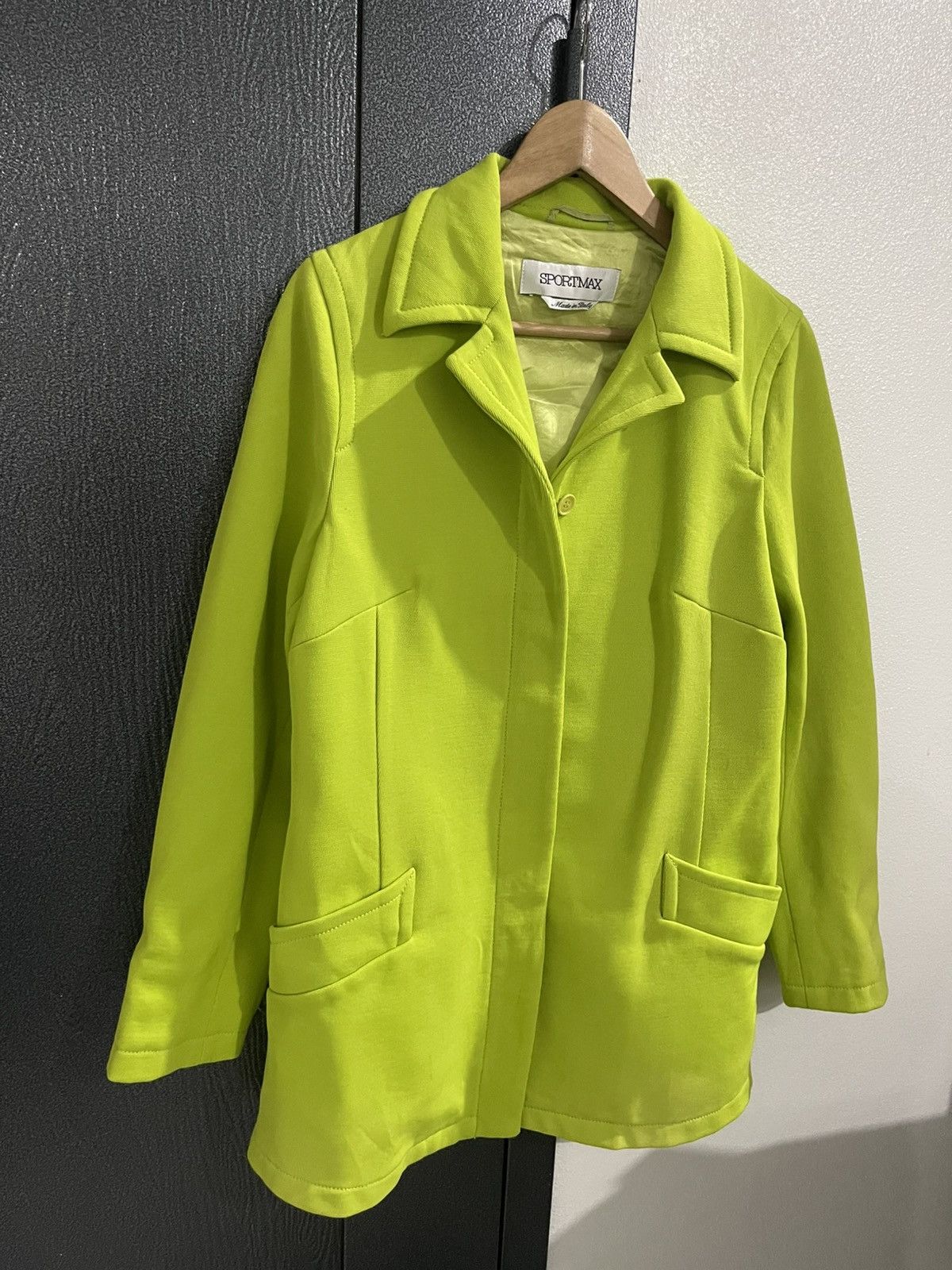 Sportmax Sportmax Lampo Zip Jacket Size M / US 6-8 / IT 42-44 - 3 Thumbnail