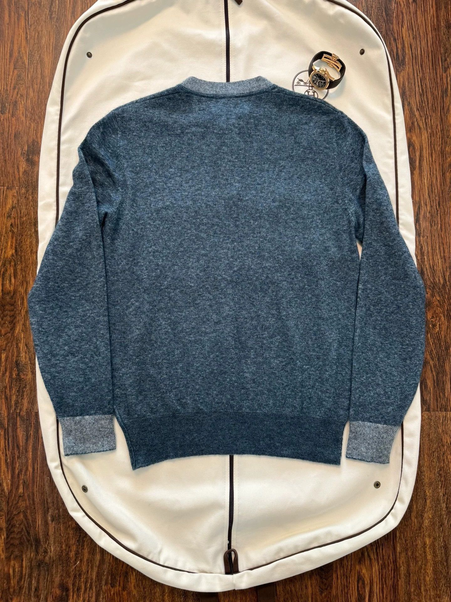 Loro Piana Loro Piana 48 cashmere sweater LP zipper no tags Size US M / EU 48-50 / 2 - 3 Thumbnail