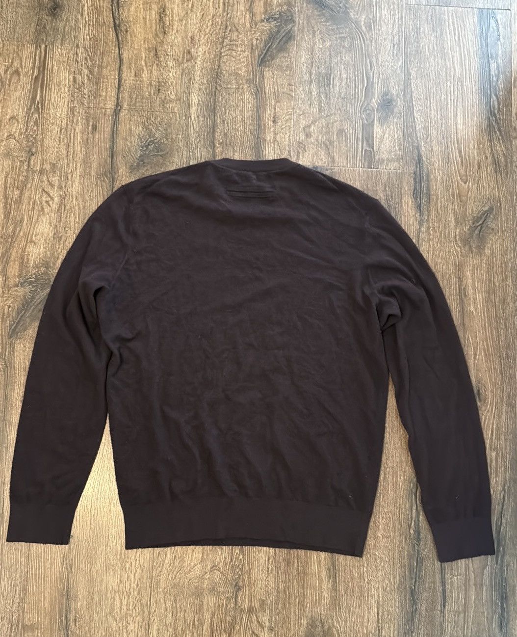 Men's Zegna burgundy sweater