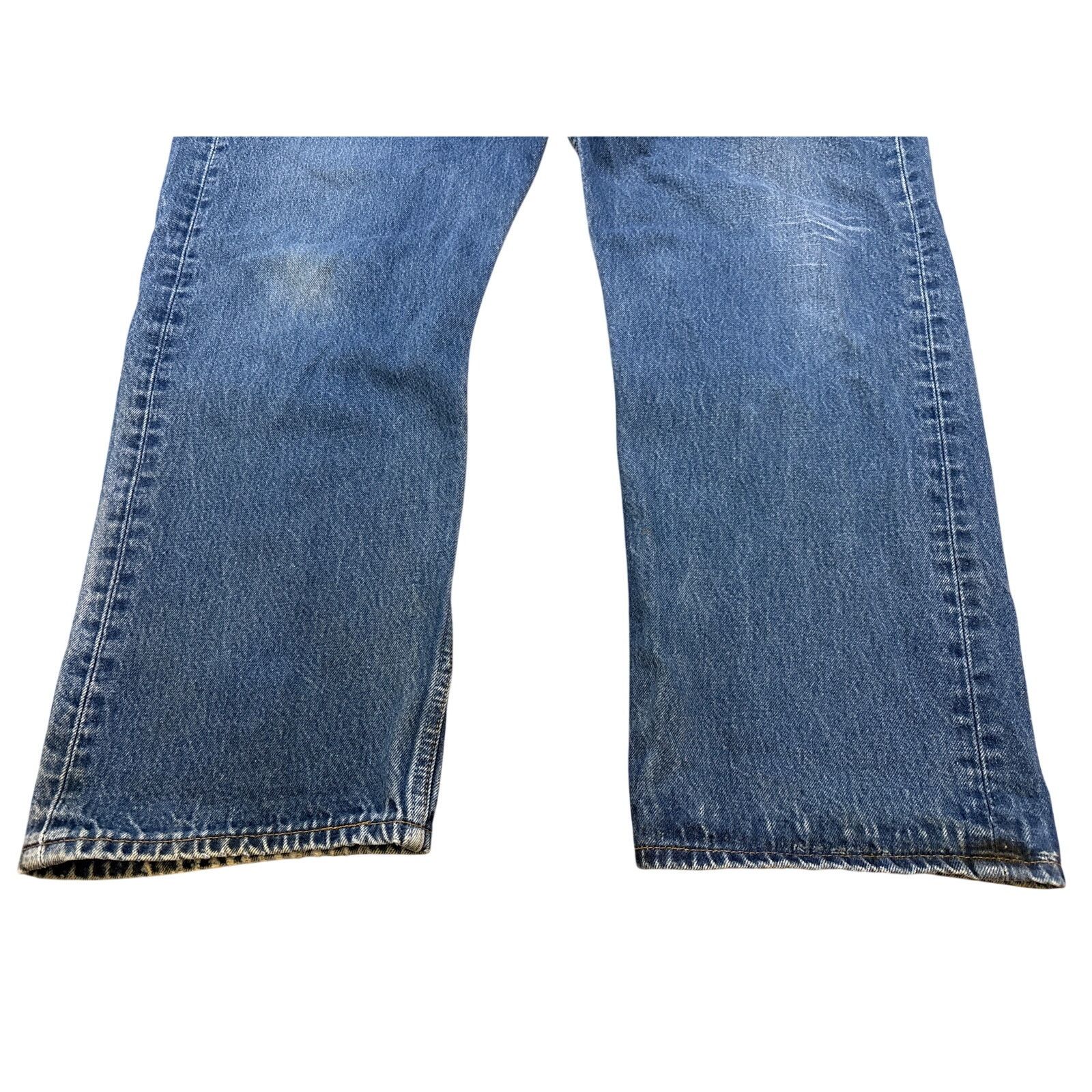Levi's Vintage 1998 Levi’s 501 button fly USA selvedge jean 41x30 Size US 40 / EU 56 - 4 Thumbnail