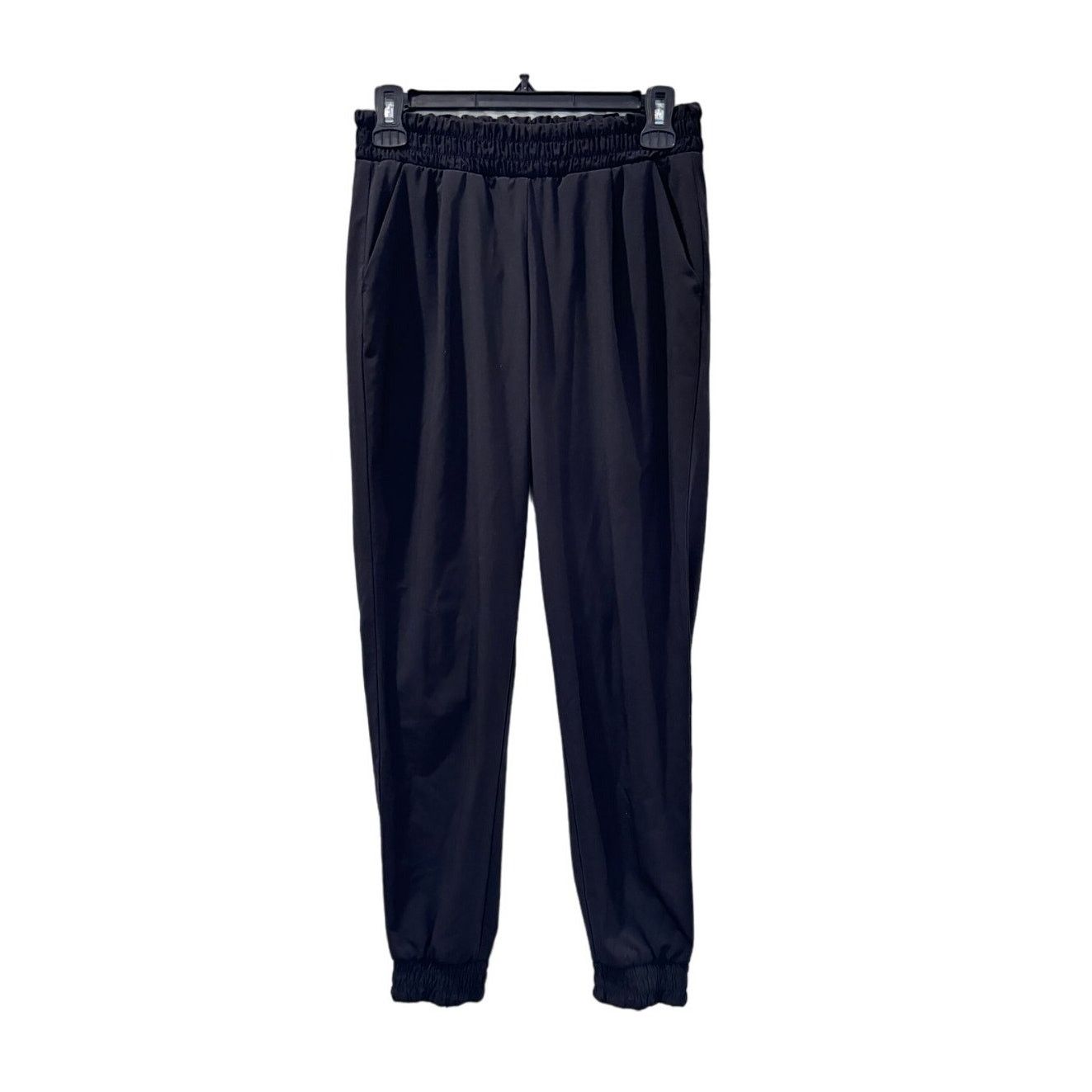 Athleta ATHLETA Black Soft Elastic Waist Jogger w/ Pockets Sz 2 Size 26" / US 2 / IT 38 - 2 Thumbnail