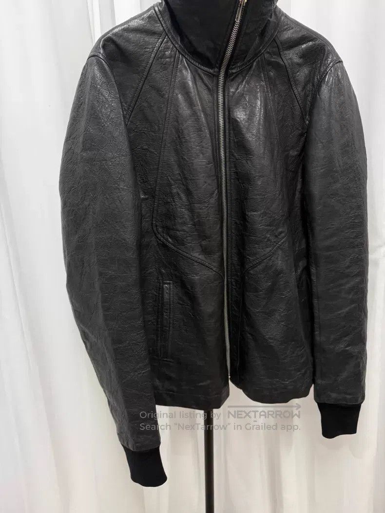 Rick Owens Rick Owens 09 AW Lambskin Standing Collar Jacket Size US XL / EU 56 / 4 - 3 Thumbnail