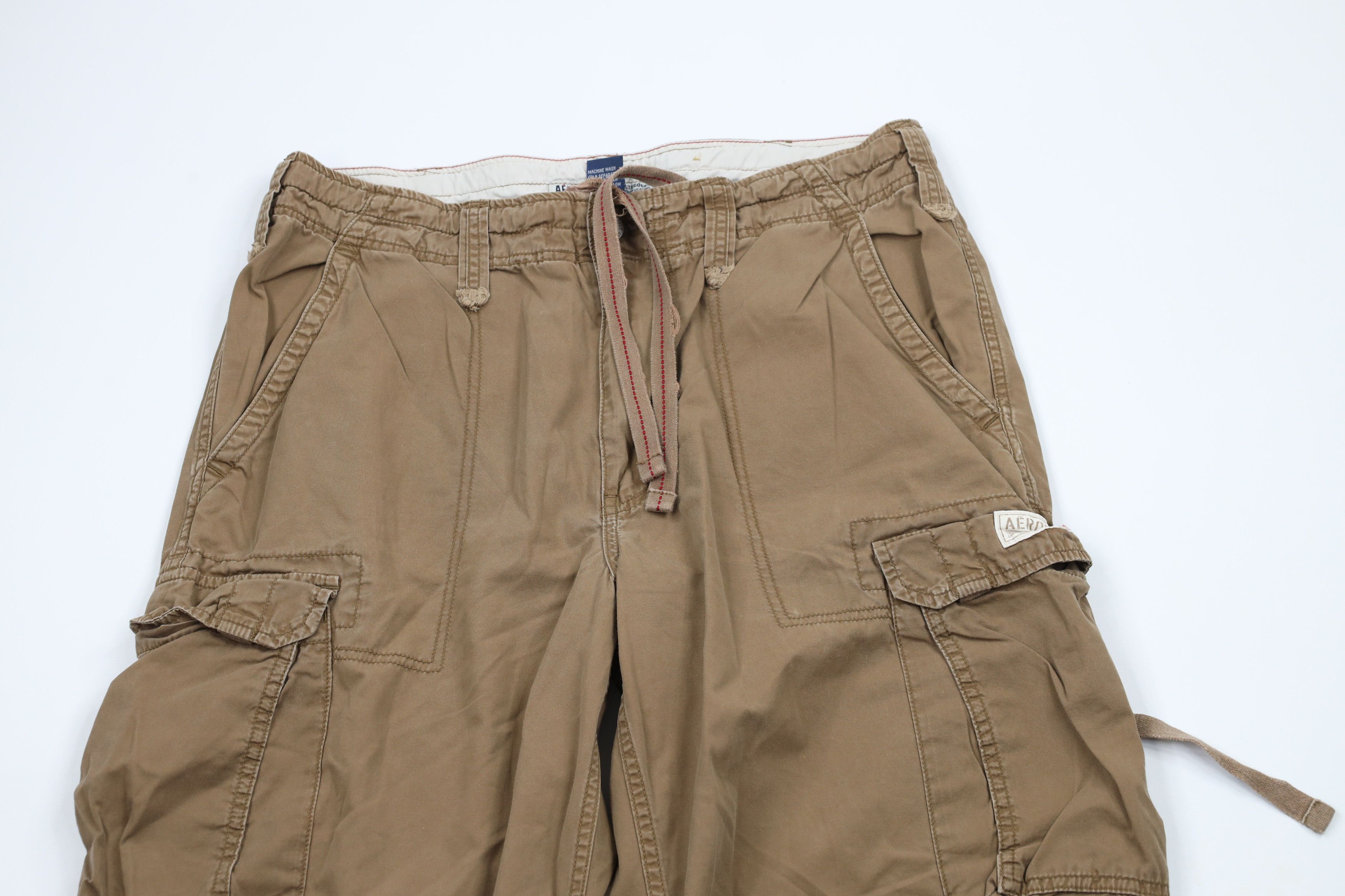 Aeropostale × Vintage Vintage Y2K Aeropostale Wide Leg Cargo Pants Skateboarding Size US 32 / EU 48 - 2 Thumbnail
