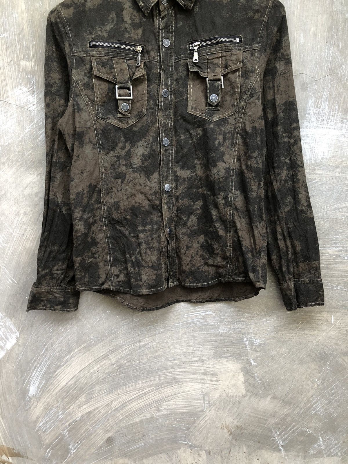 If Six Was Nine Japanese Atilier Six Distressed Tank Top Size US M / EU 48-50 / 2 - 3 Thumbnail