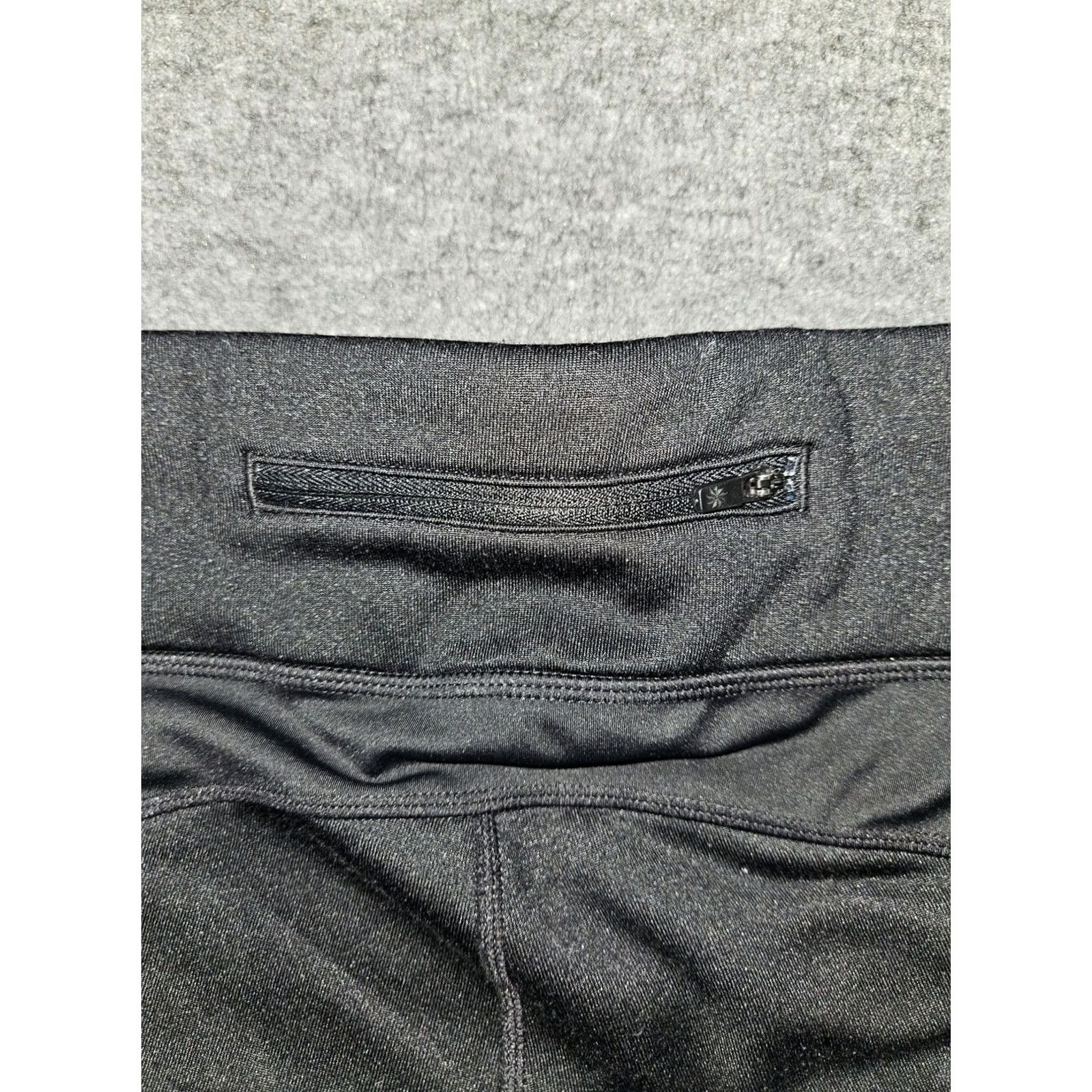 Athleta Athleta Leggings Womens XS Reflective Pocket High Rise Gym Running Yoga Ankle Zip Pocket Moisture Wicking Black Womens XS Leggings Size 26" / US 2 / IT 38 - 7 Thumbnail