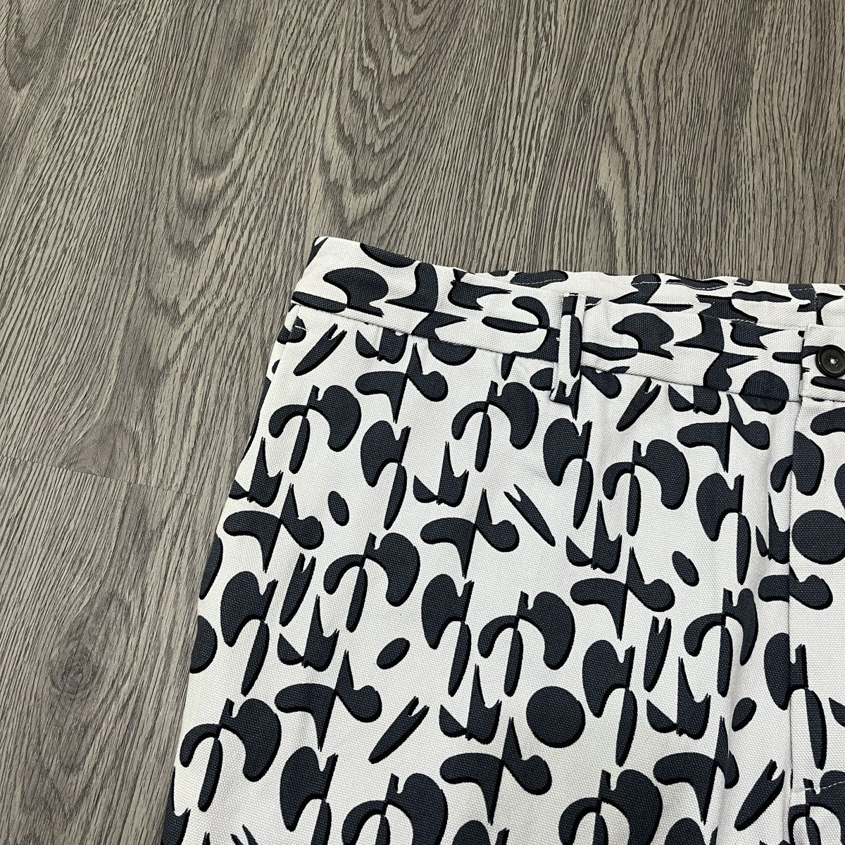 Jil Sander Jill Sander Kanvas Pant Abstract All Over Print Size US 38 / EU 54 - 6 Thumbnail