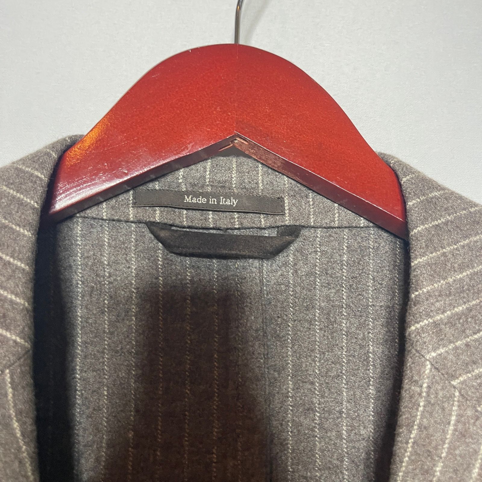 Ermenegildo Zegna Ermenegildo Zegna WOOL CASHMERE Brown Blazer Light Jacket 42 Size 42R - 3 Thumbnail