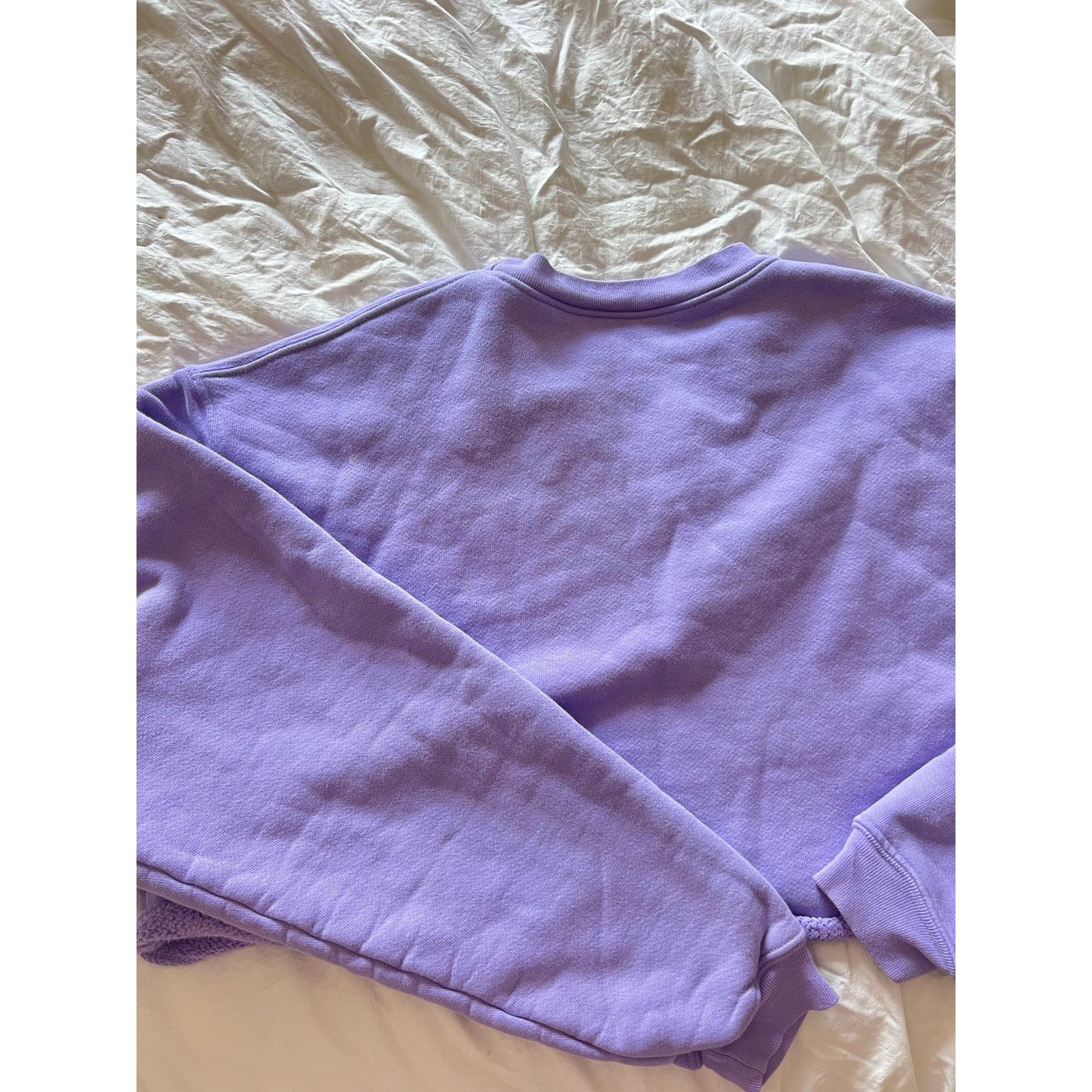 (+)PEOPLE Set Active Cropped Crewneck Sweatshirt Size M / US 6-8 / IT 42-44 - 4 Thumbnail