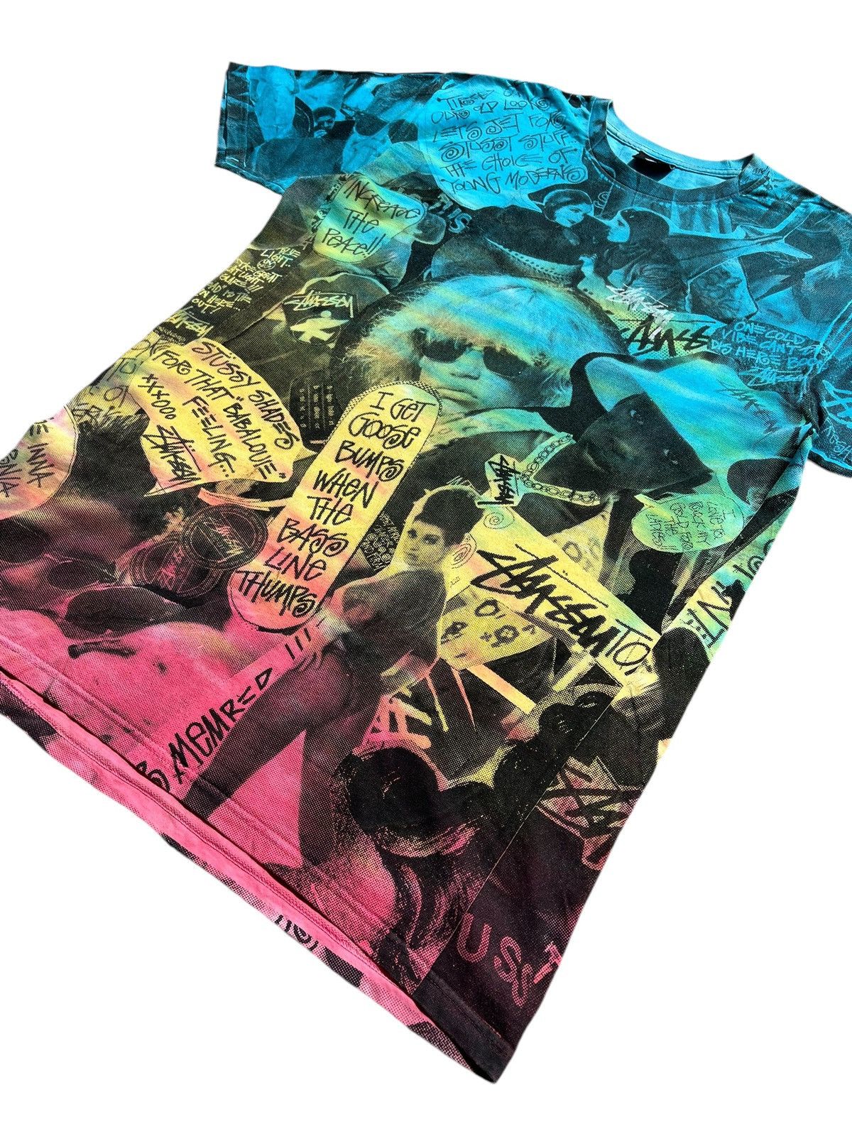 Stussy 🔥GRAIL RARE Vintage 90’s Tye Dye Og Stussy All Over Print Size US L / EU 52-54 / 3 - 4 Thumbnail