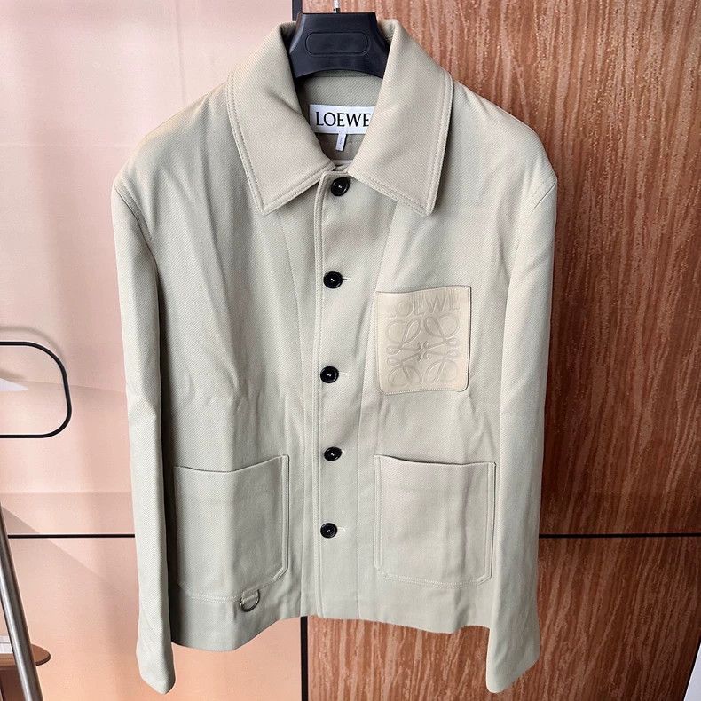 Loewe Loewe Paneled Pocket Wool Jacket Size US M / EU 48-50 / 2 - 1 Thumbnail