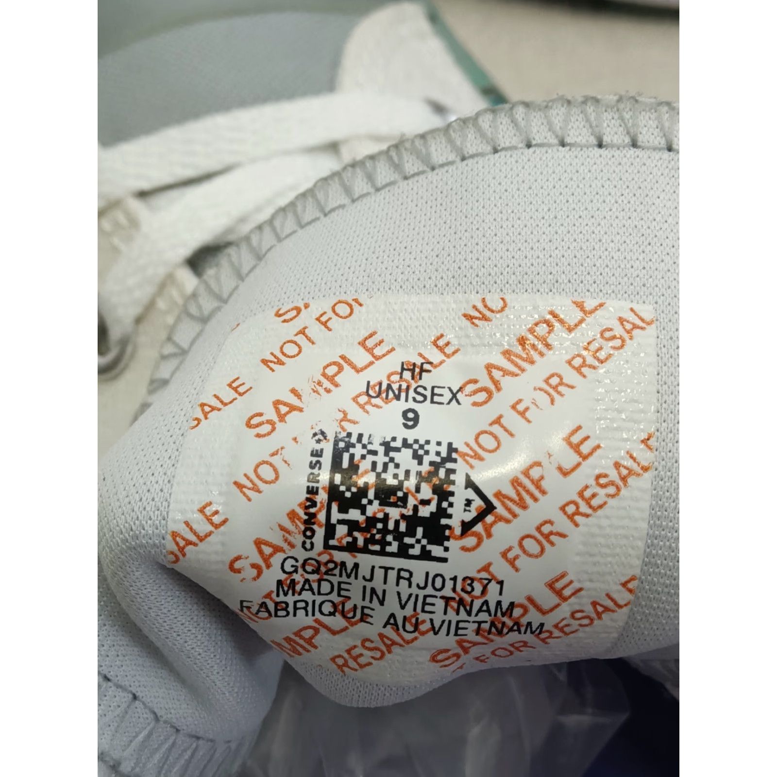 Converse Converse Chuck Taylor All-Star CX Throwback Craft Marbled White Sample Sneaker Unisex 9 Size US 9 / IT 39 - 6 Thumbnail