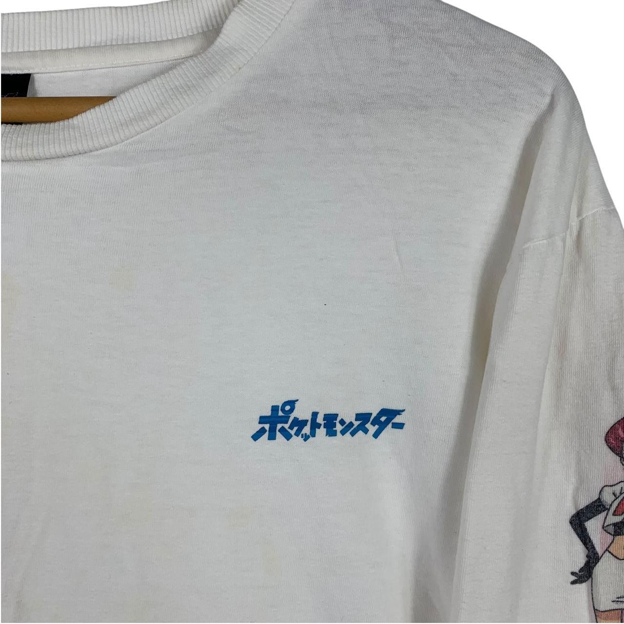 Anime NINTENDO POKEMON PIKACHU Team Rocket Game Tee Shirt Top Size L / US 10 / IT 46 - 3 Thumbnail