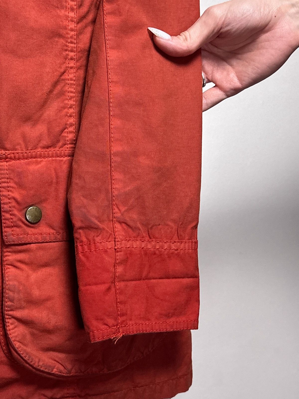 Barbour Barbour Vintage Beadnell Wax Waterproof Jacket Size UK 14 Size L / US 10 / IT 46 - 9 Thumbnail