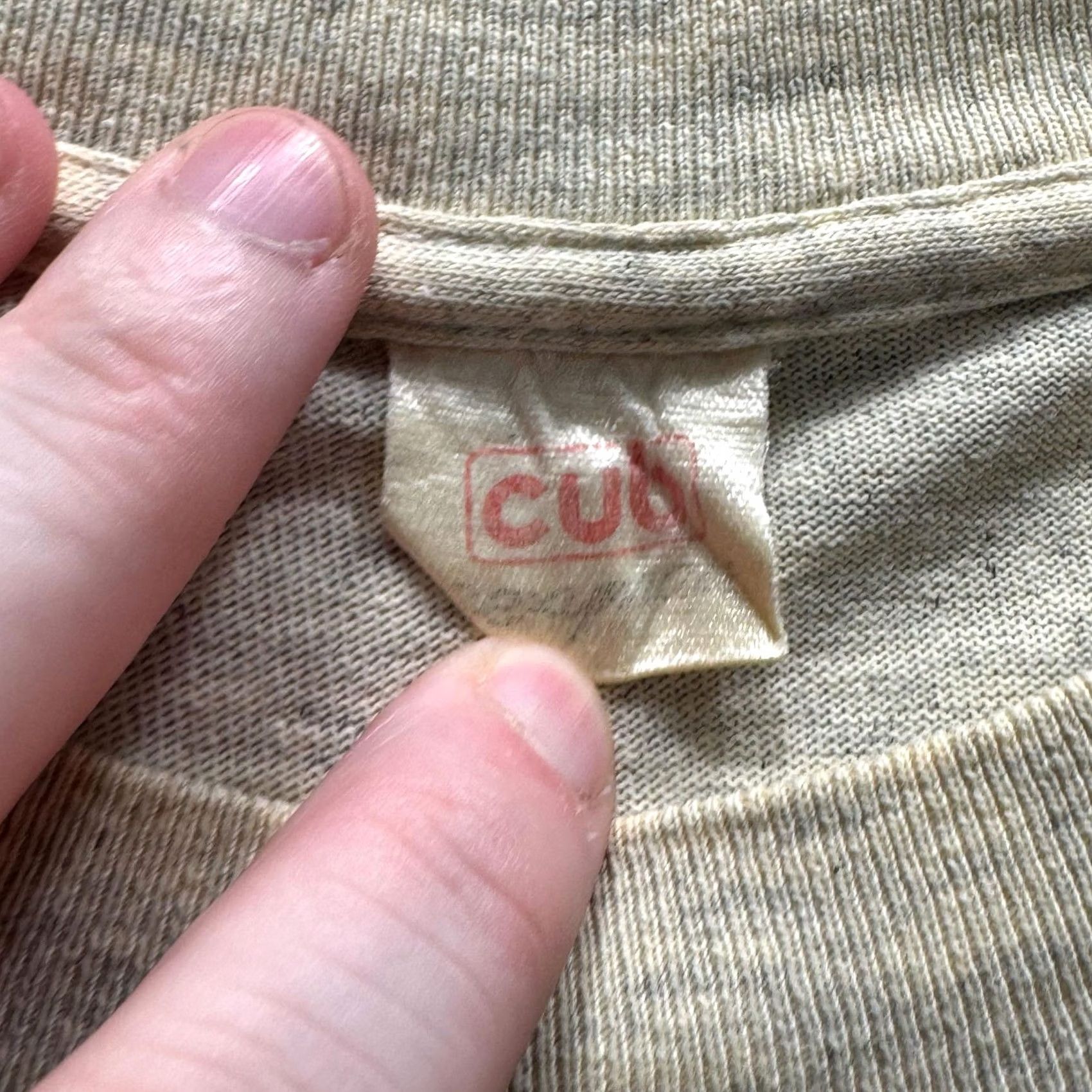 Paradise Cub Shirt Mens XL Beige Tropical Paradise Dominican Republic Graphic Tee Size US XL / EU 56 / 4 - 5 Thumbnail
