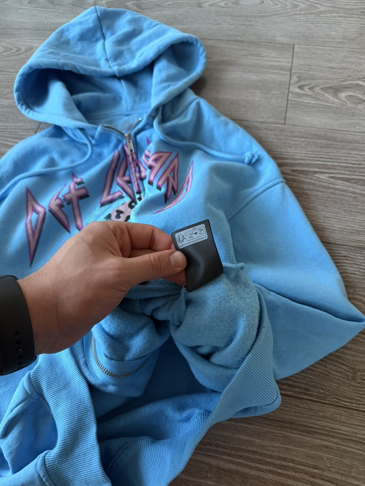Def Leppard Def Leppard Zip Printed Rock Hoodie Size US S / EU 44-46 / 1 - 20 Thumbnail