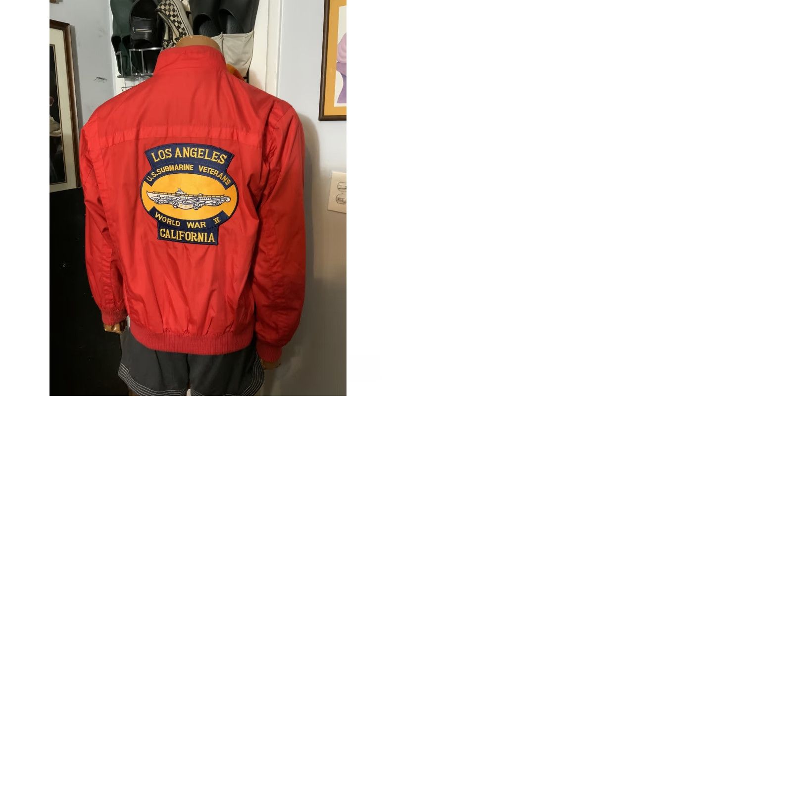 Evan Picone VINTAGE Evan Picone US Submarine Veterans World War II Los Angeles Jacket Sz. M Mens Size US M / EU 48-50 / 2 - 9 Thumbnail