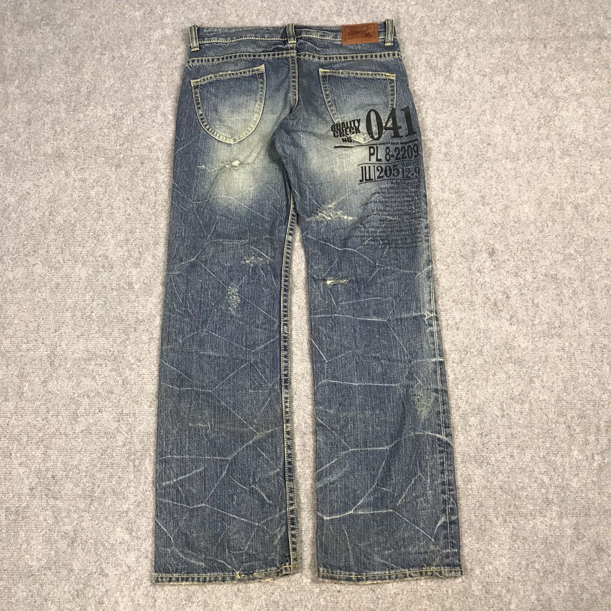 Japanese Brand Japaners Style denim Distressed pants Size US 28 / EU 44 - 8 Thumbnail