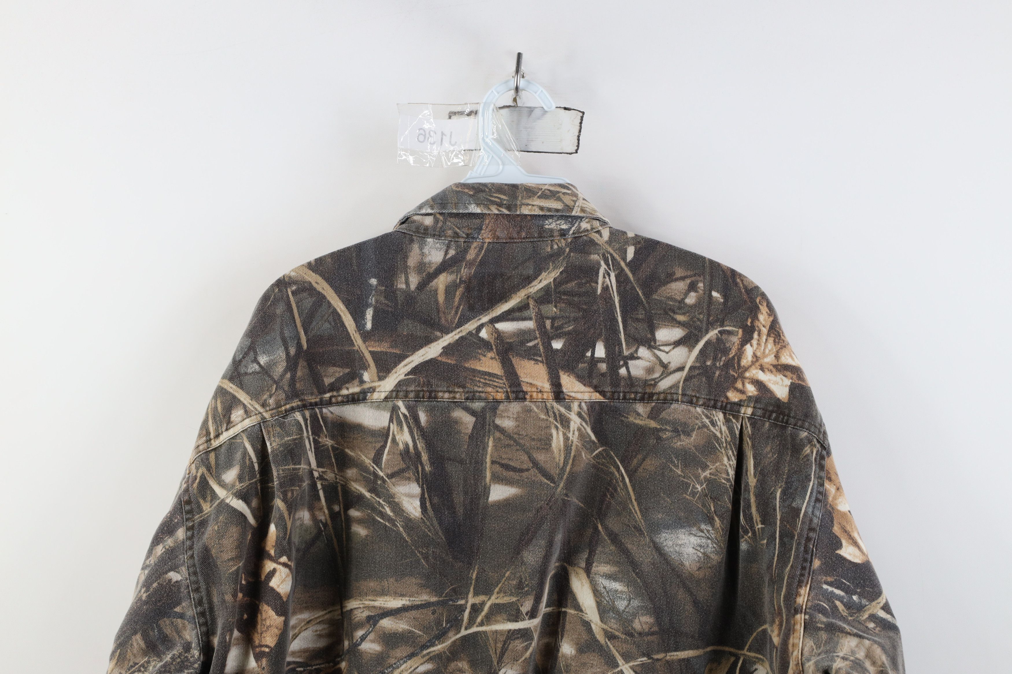 Cabelas Vintage 90s Cabelas Heavyweight Camouflage Button Shirt Size US XL / EU 56 / 4 - 11 Thumbnail