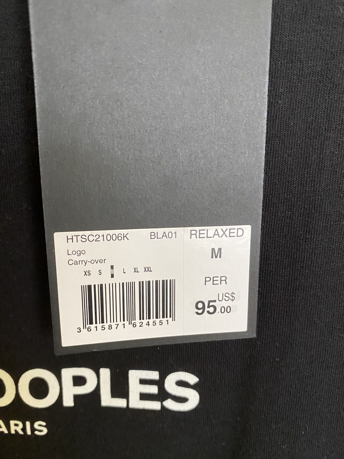 The Kooples The Kooples Men’s Black Logo T-Shirt Medium Size US M / EU 48-50 / 2 - 4 Thumbnail