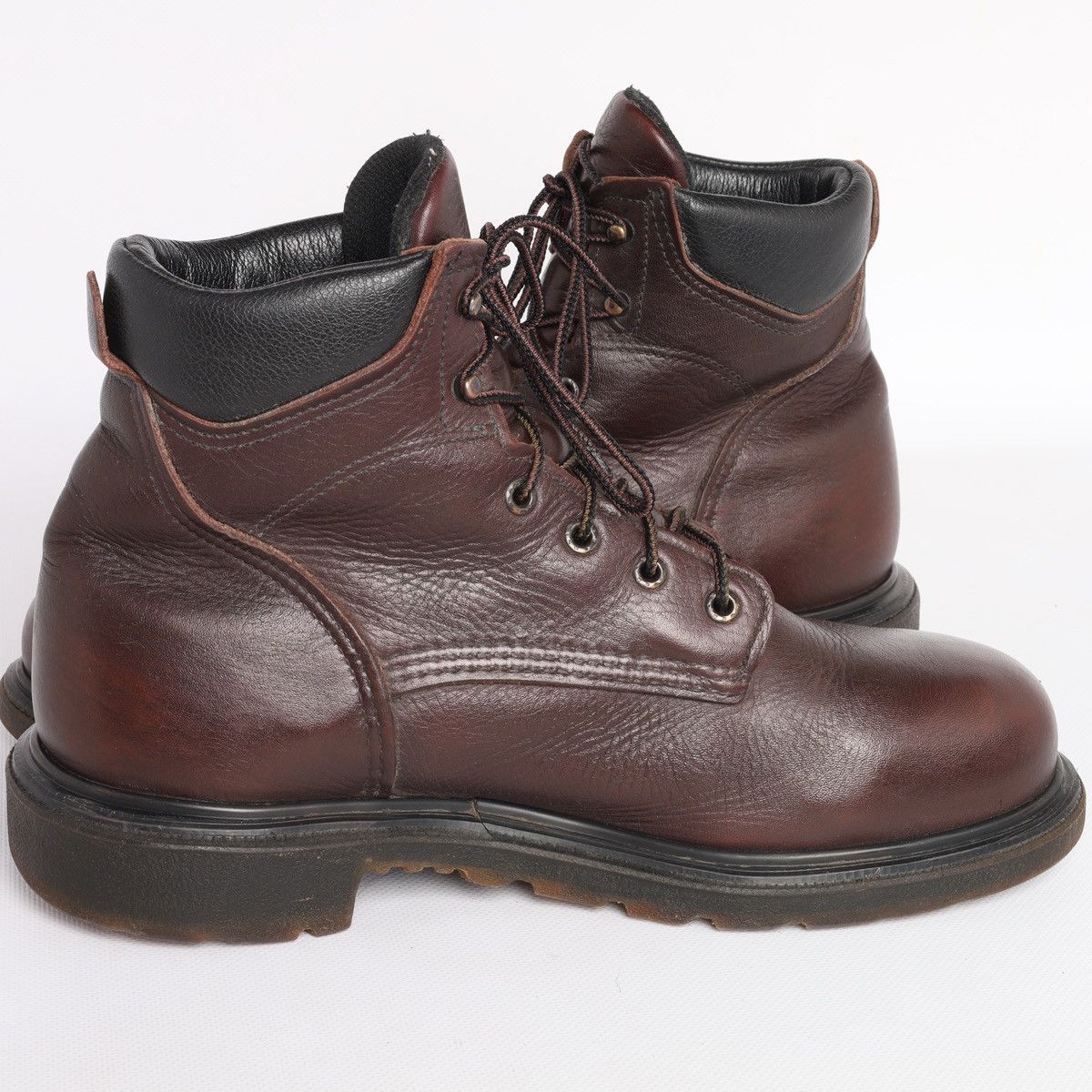 Red Wing Red Wing 606 Work Boots Leather Nutmeg Ebbtide Shoes USA Size US 9.5 / EU 42-43 - 12 Thumbnail