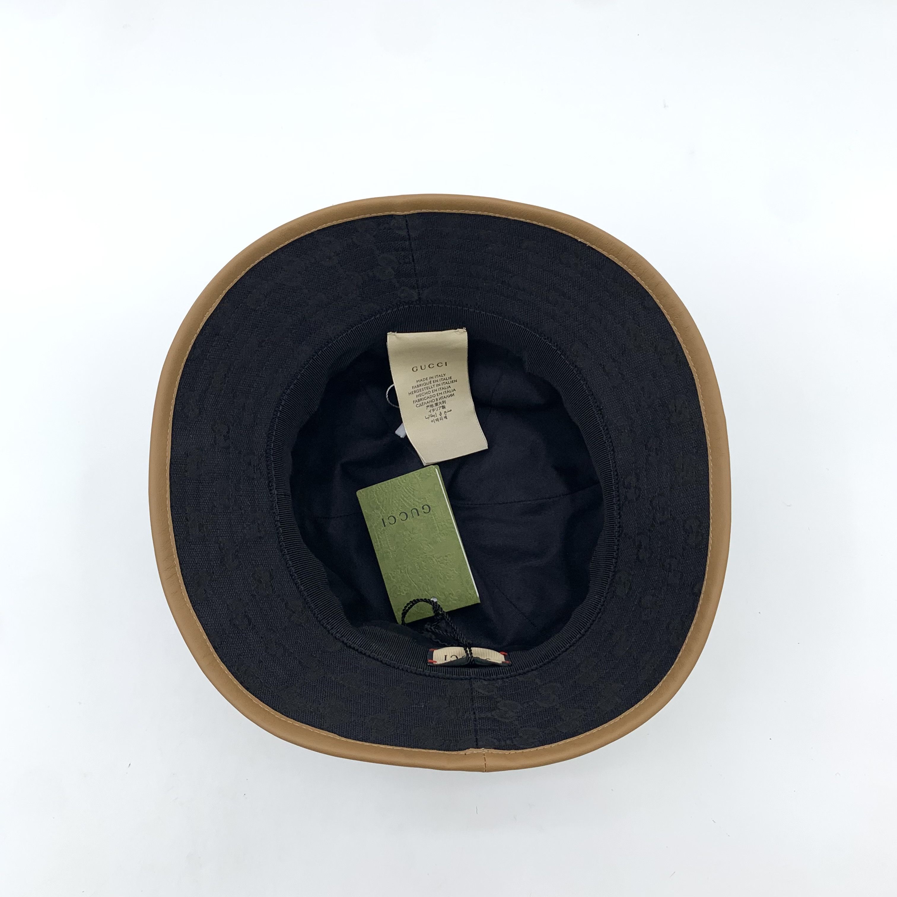 Gucci Gucci Monogram Bucket Hat Size L Size ONE SIZE - 6 Thumbnail