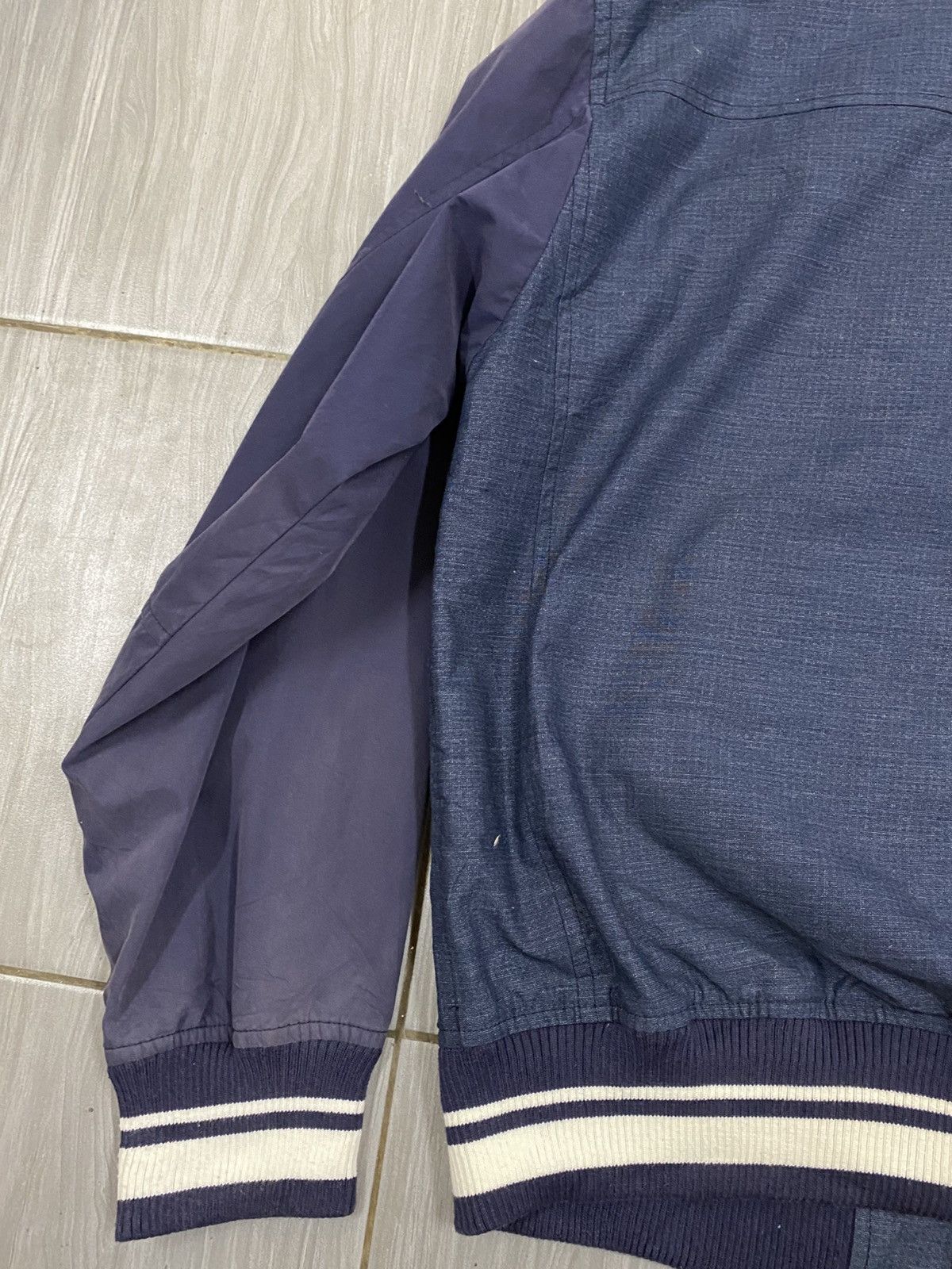 Golden Bear Golden Bear Two-Tone Navy Blue Bomber Jacket Size US L / EU 52-54 / 3 - 7 Thumbnail