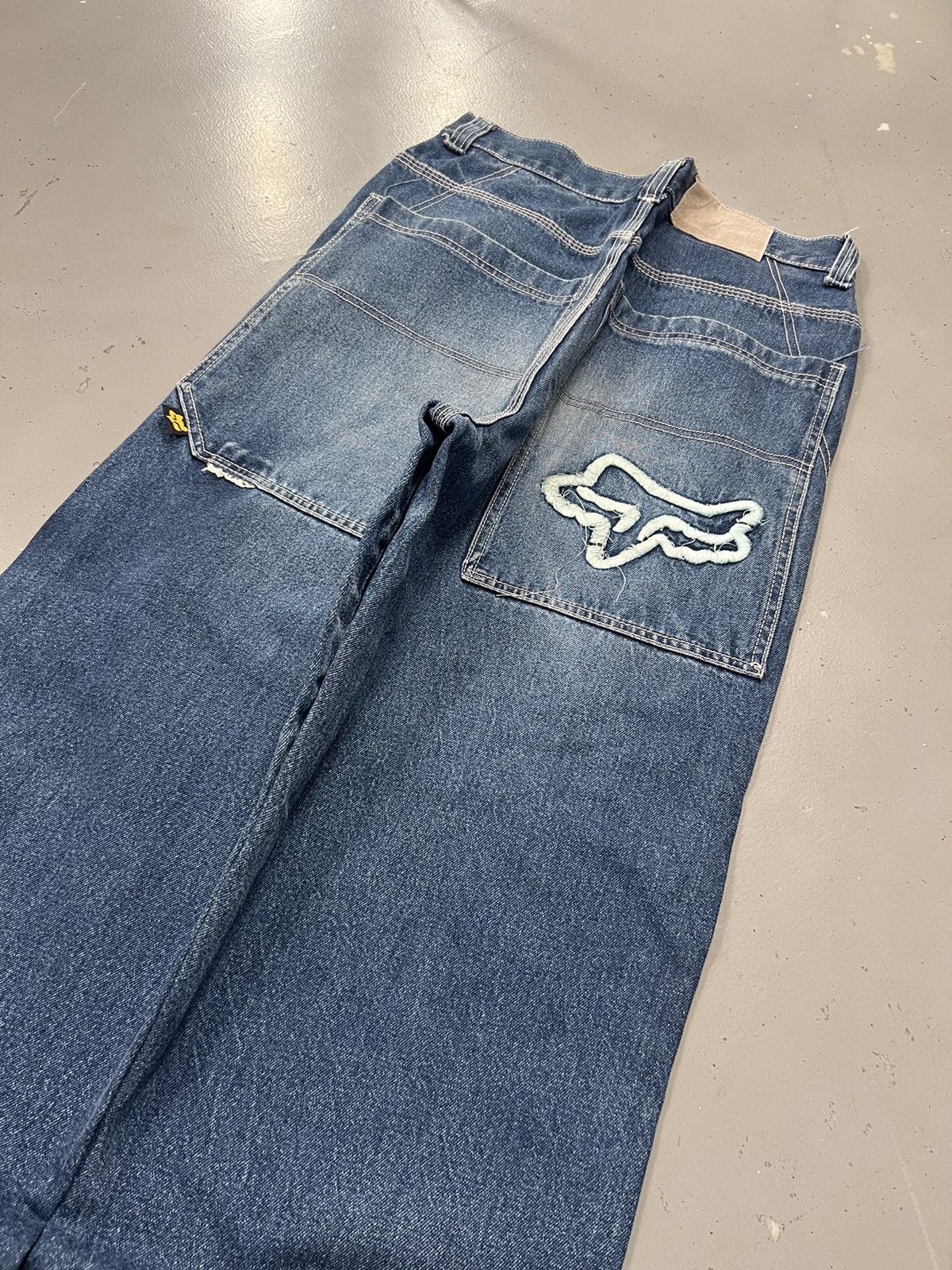 Fox Racing × Vintage Vintage Y2K fox Racing big pocket denim Size US 30 / EU 46 - 7 Thumbnail
