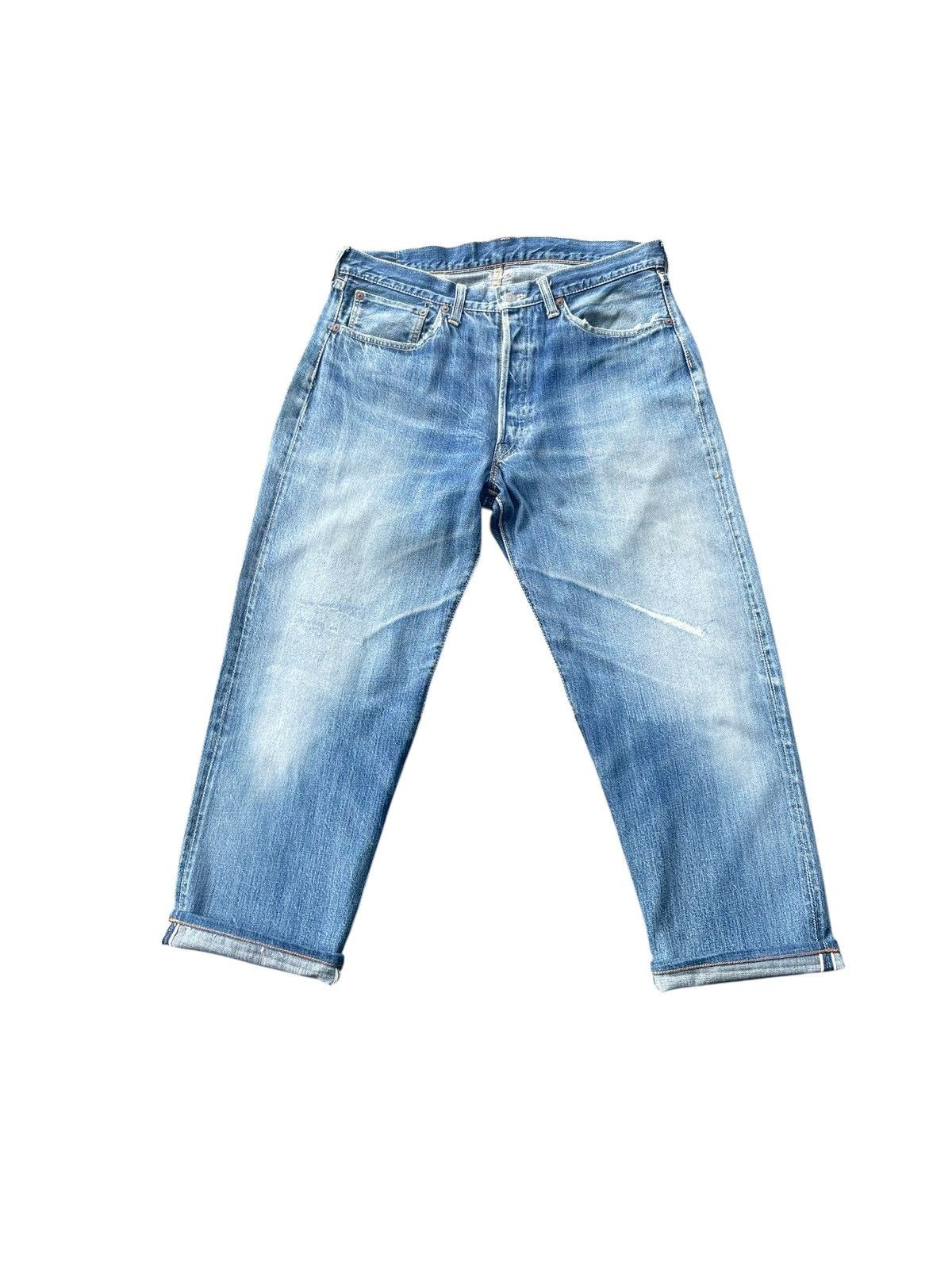 The Real McCoy's Vintage Joe Mccoy Selvedge Denim Size US 34 / EU 50 - 1 Thumbnail