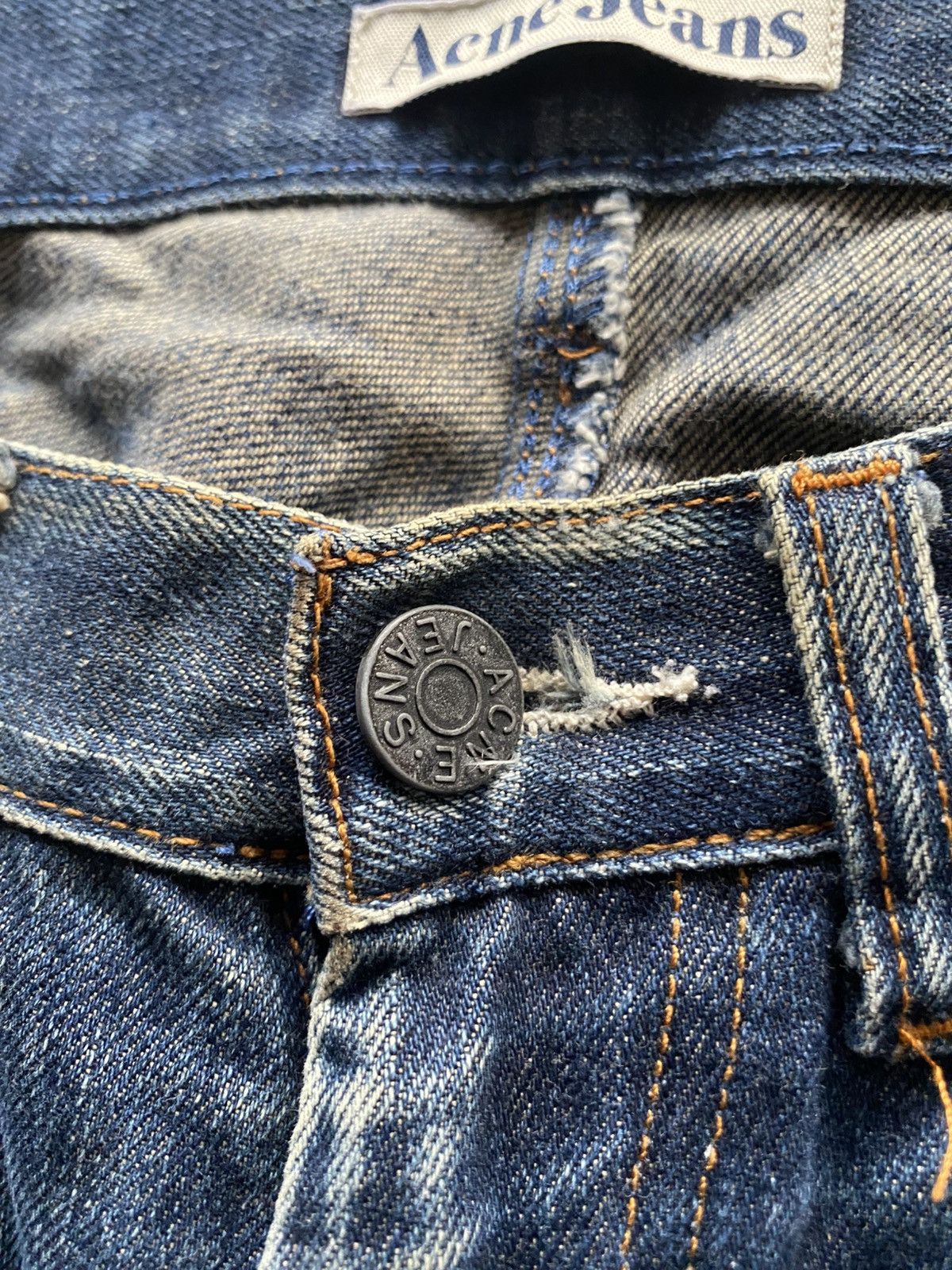 Acne Studios Acne studio straight denim Size US 33 - 6 Thumbnail