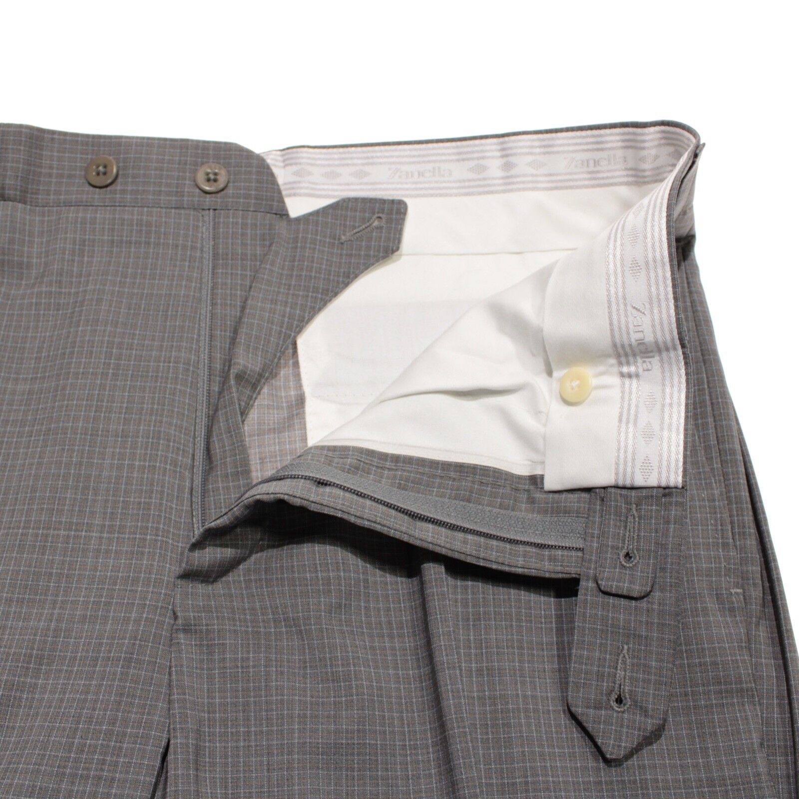 Zanella Zanella New with tags Dress Pants Size 34 US In Gray Size US 34 / EU 50 - 3 Thumbnail