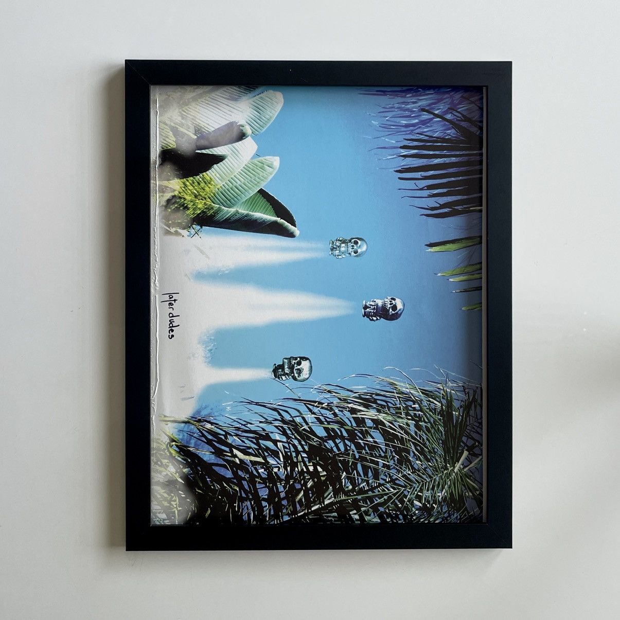 Chrome Hearts Chrome Hearts skulls rocket photo Poster framed 9x11 Size ONE SIZE - 1 Thumbnail