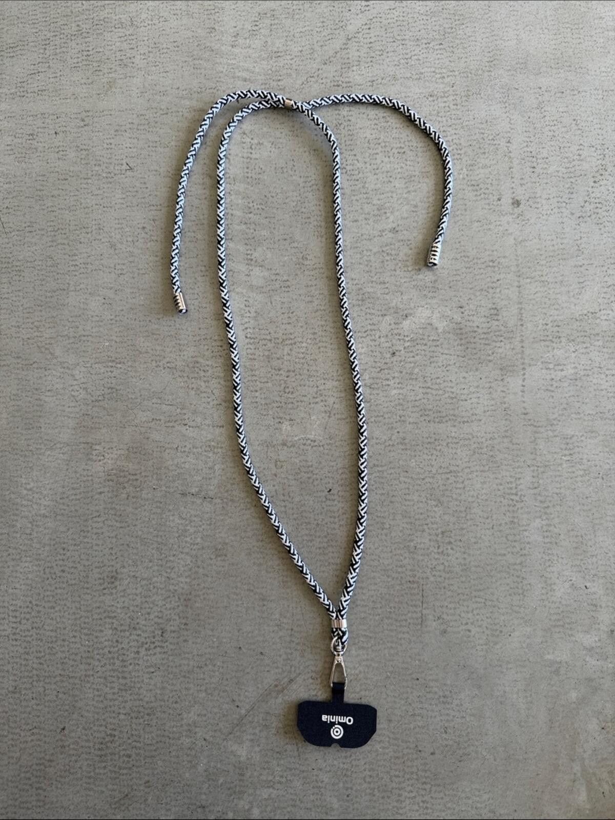 Other Phone Lanyard Crossbody Strap / Black White Size ONE SIZE - 10 Thumbnail
