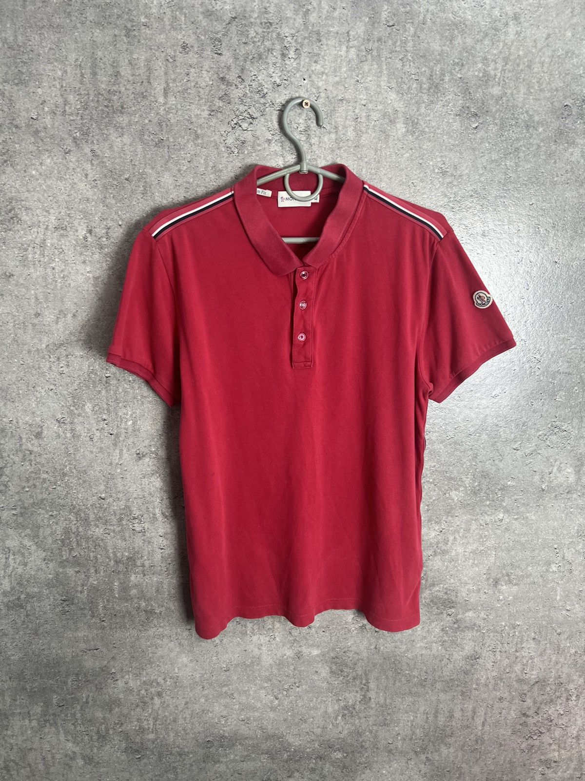 Moncler Moncler Polo T-Shirt Size US L / EU 52-54 / 3 - 1 Thumbnail