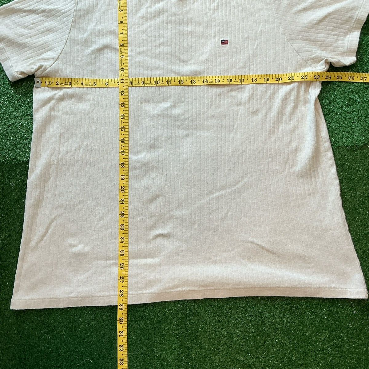 Polo Ralph Lauren × Vintage Vintage Y2K Polo Ralph Lauren Cream Sweater Shirt Size XL Size US XL / EU 56 / 4 - 5 Thumbnail